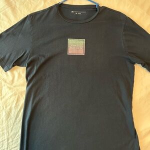 Travis Mathew Charcoal Tee with Multicolor Patch
